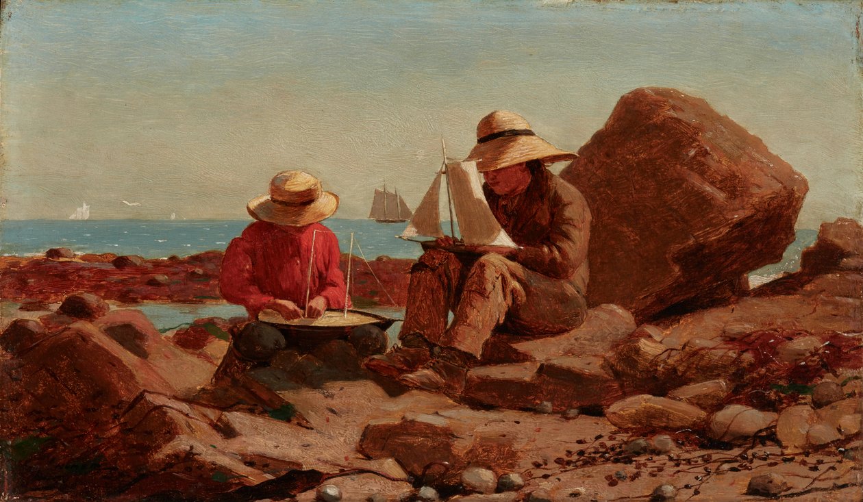 Die Bootsbauer von Winslow Homer
