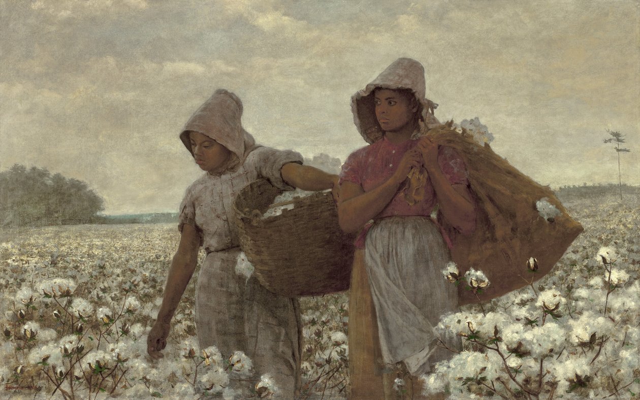 Die Baumwollpflücker, 1876 von Winslow Homer