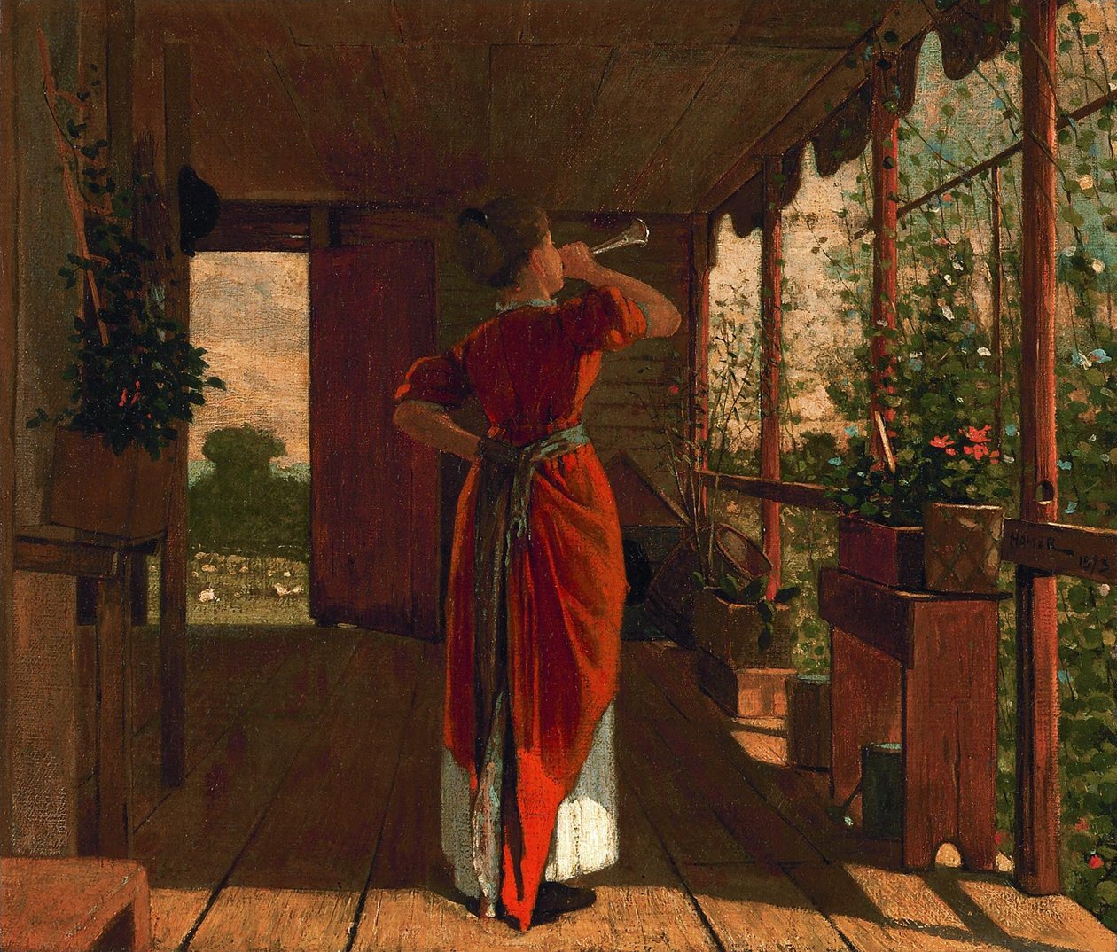 Das Abendhorn von Winslow Homer