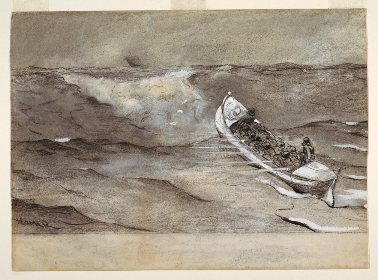 Das Rettungsboot von Winslow Homer