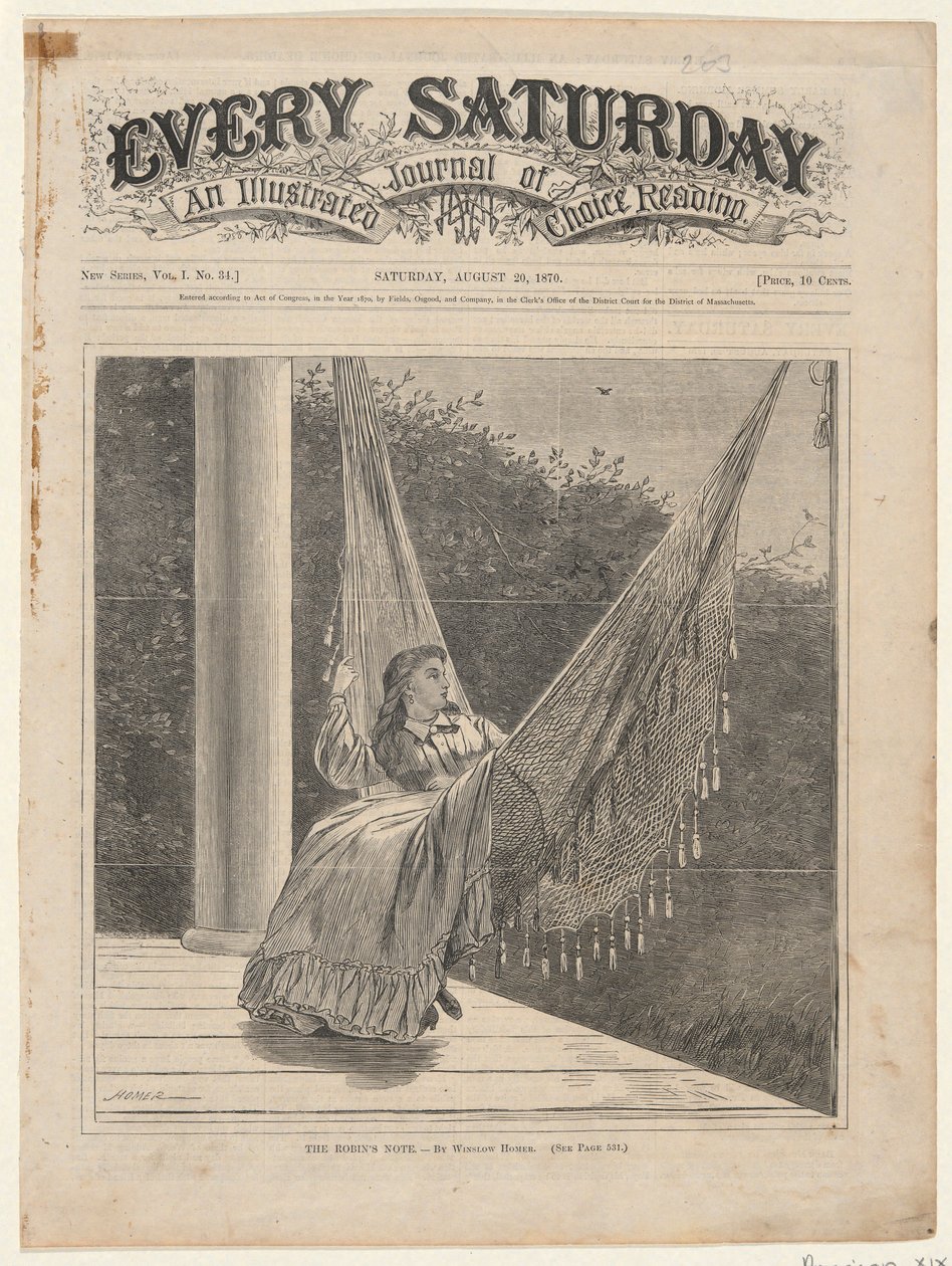 Das Rotkehlchen von Winslow Homer