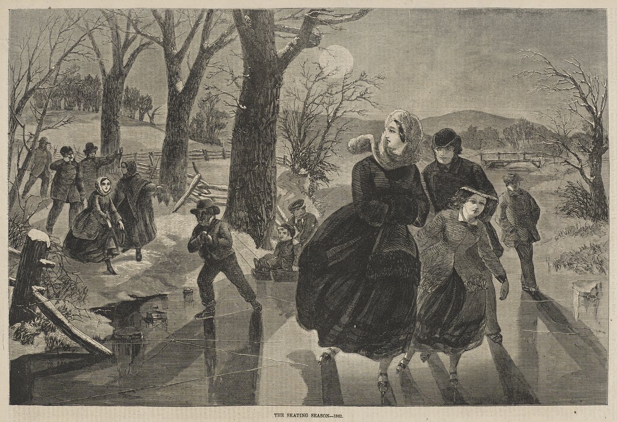 Die Schlittschuhsaison von Winslow Homer