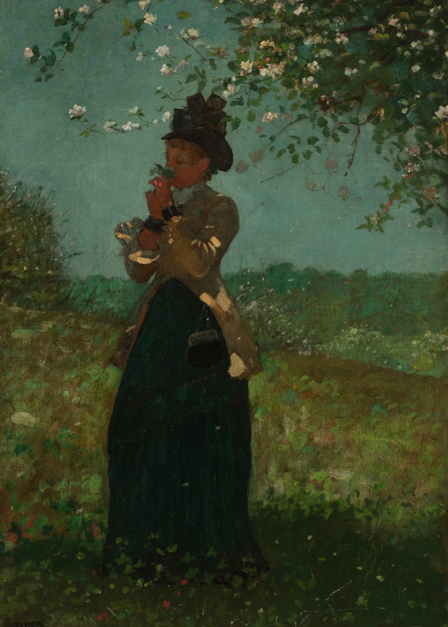 Die gelbe Jacke von Winslow Homer
