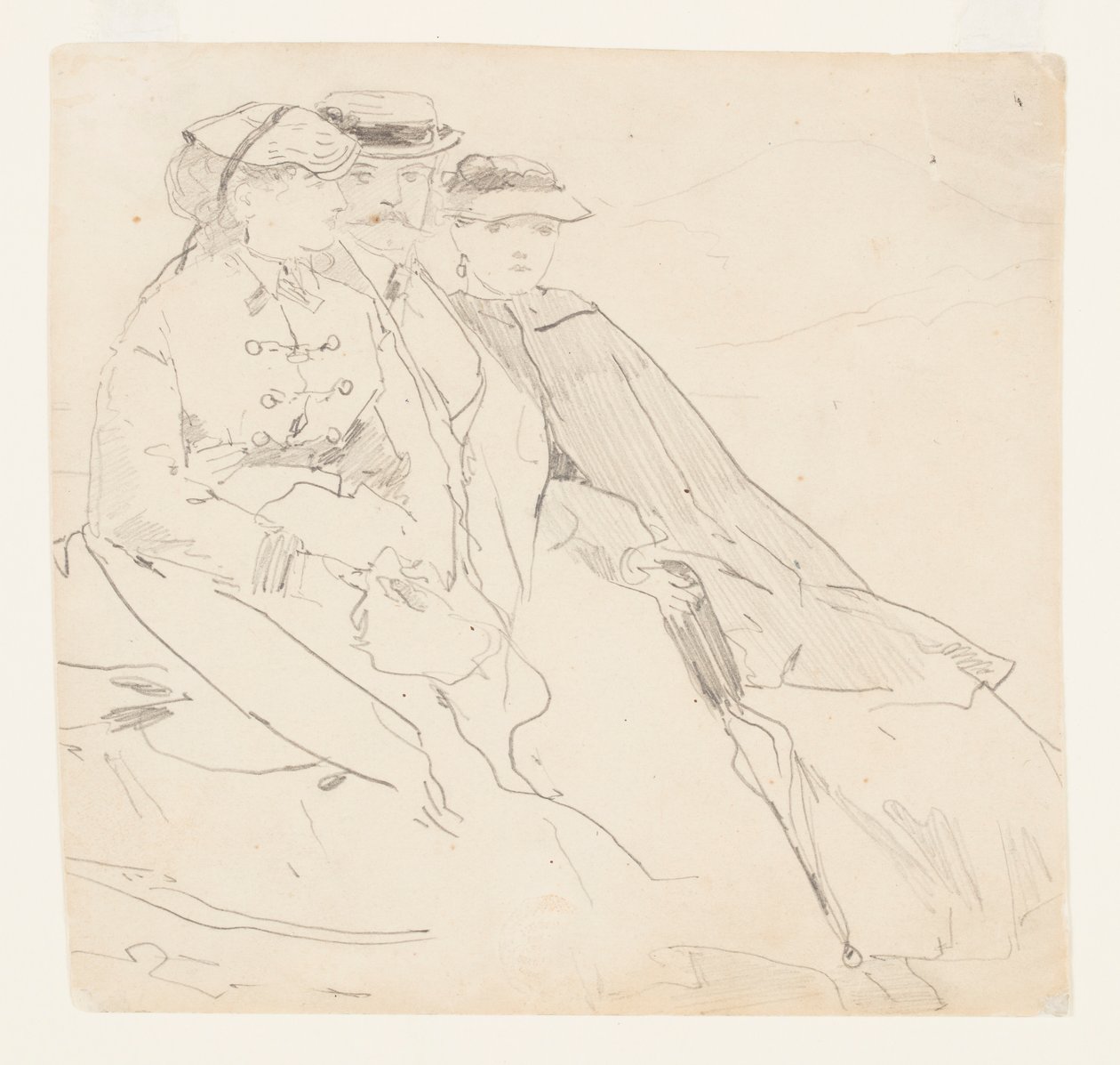 Drei Figuren von Winslow Homer
