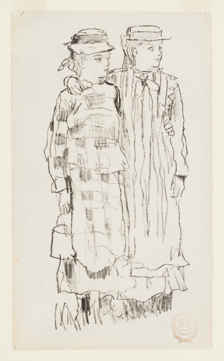 Zwei Mädchen von Winslow Homer