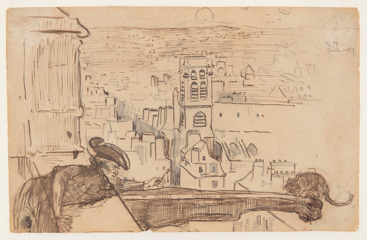 Blick auf Paris von Winslow Homer
