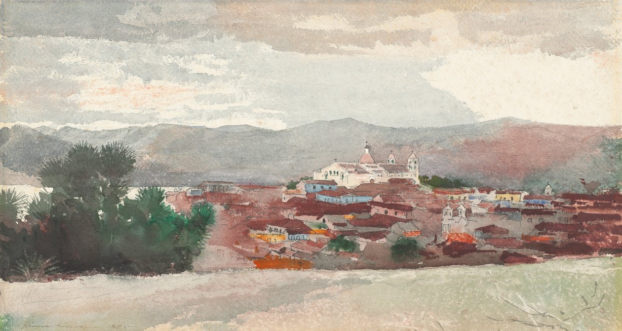 Ansicht von Santiago de Cuba, 1885 von Winslow Homer