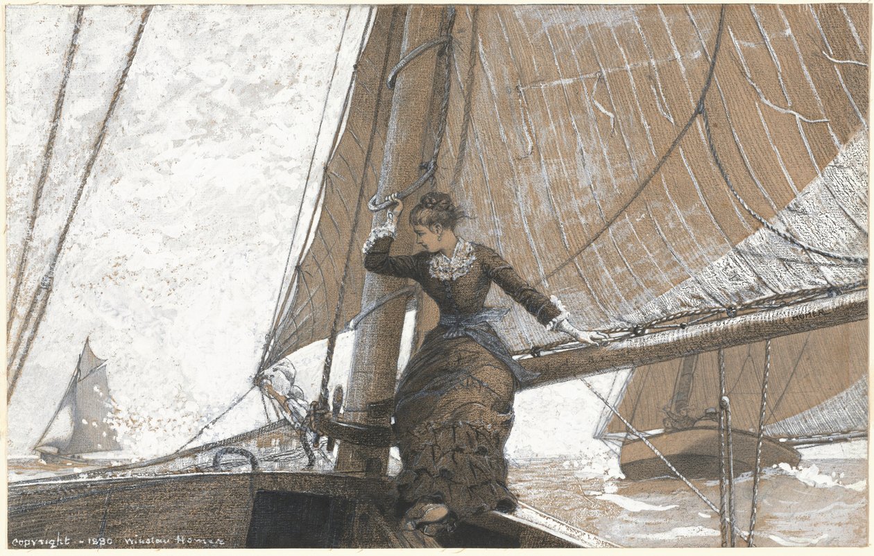 Segelmädchen von Winslow Homer