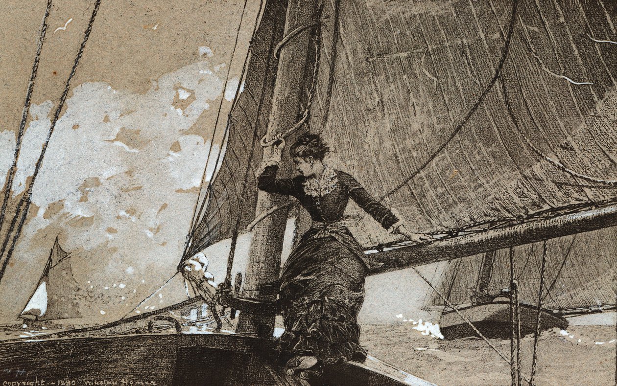 Segelmädchen von Winslow Homer