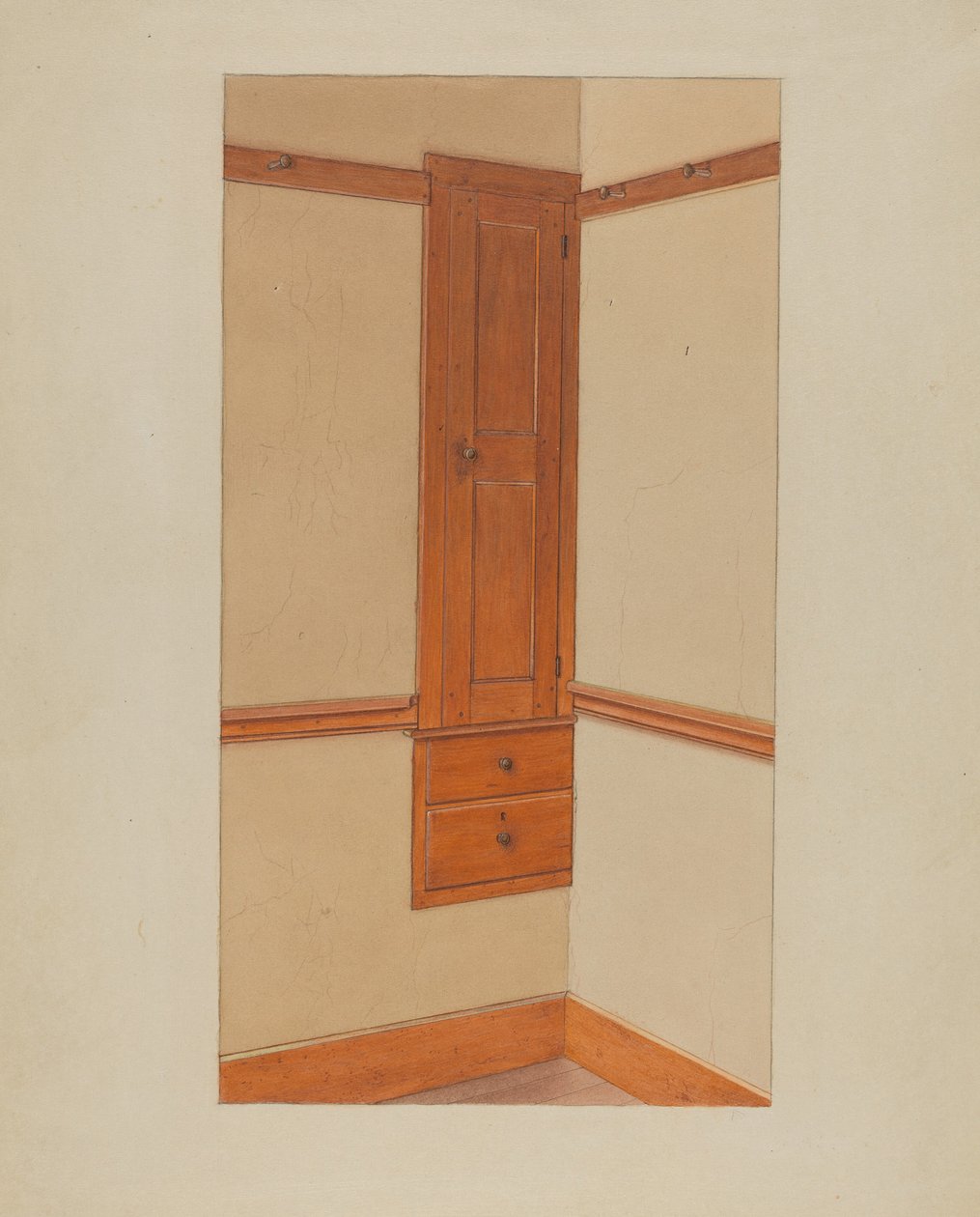 Schrank und Schubladen von Winslow Rich