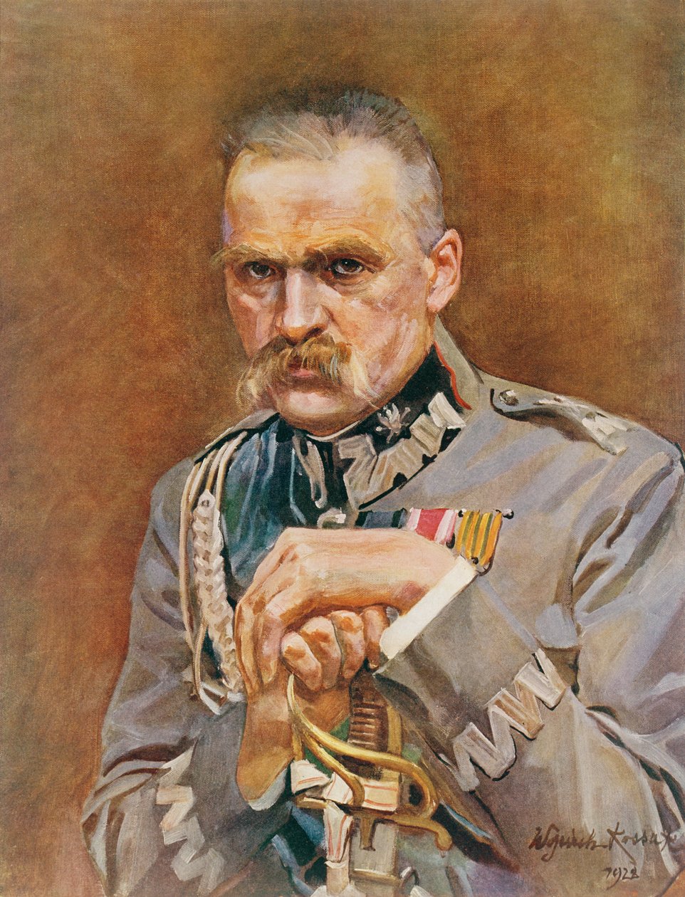 Marschall Joseph Pilsudski (1867-1935) von Wojciech Kossak