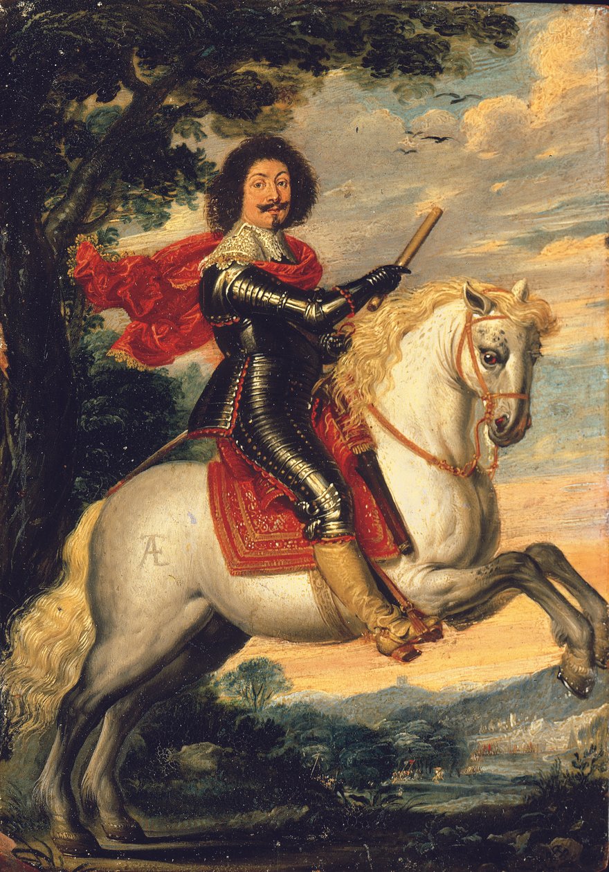Reiterporträt eines Gentlemans von Wolfgang Heimbach