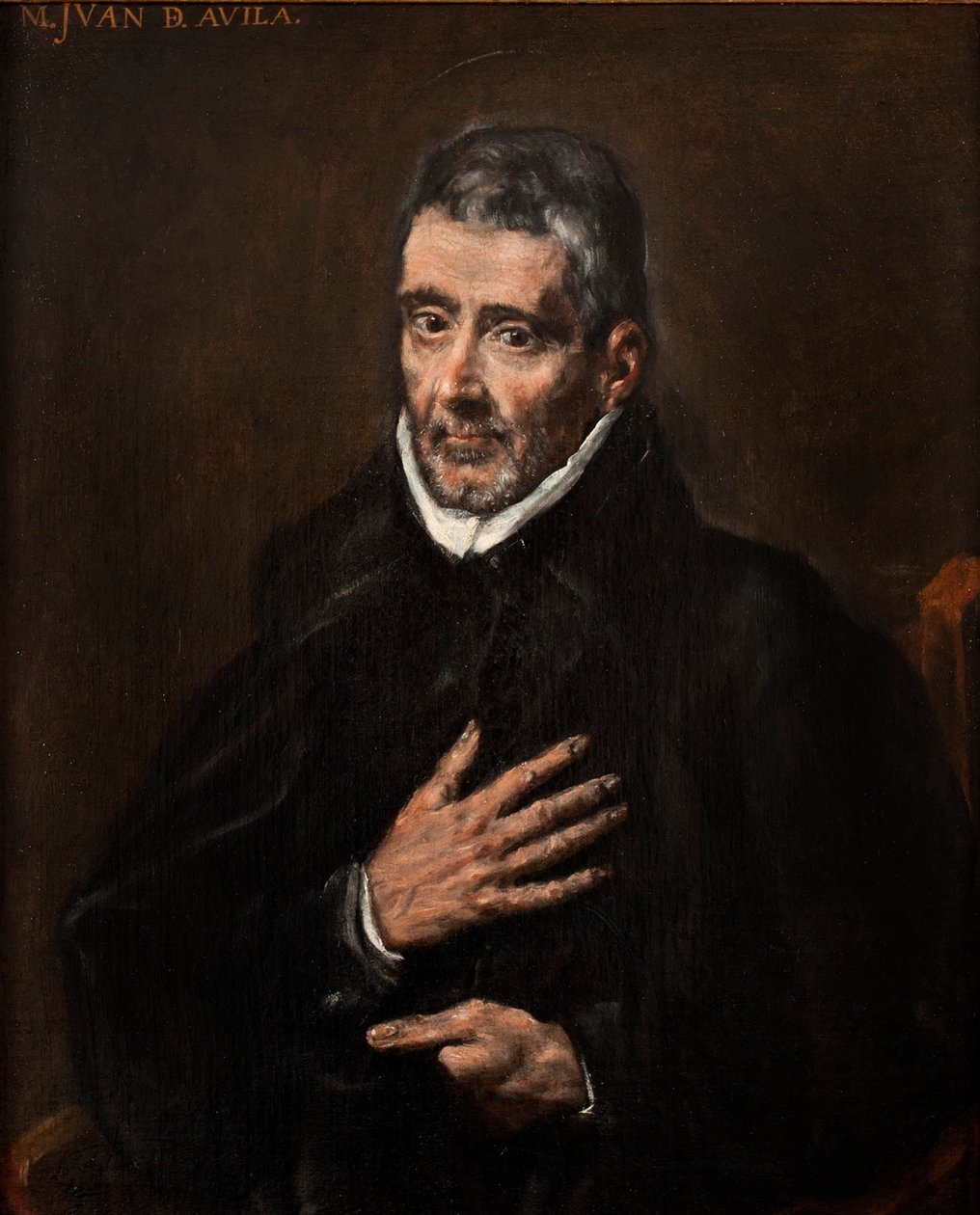 Porträt von Juan de Ávila von Workshop of El Greco