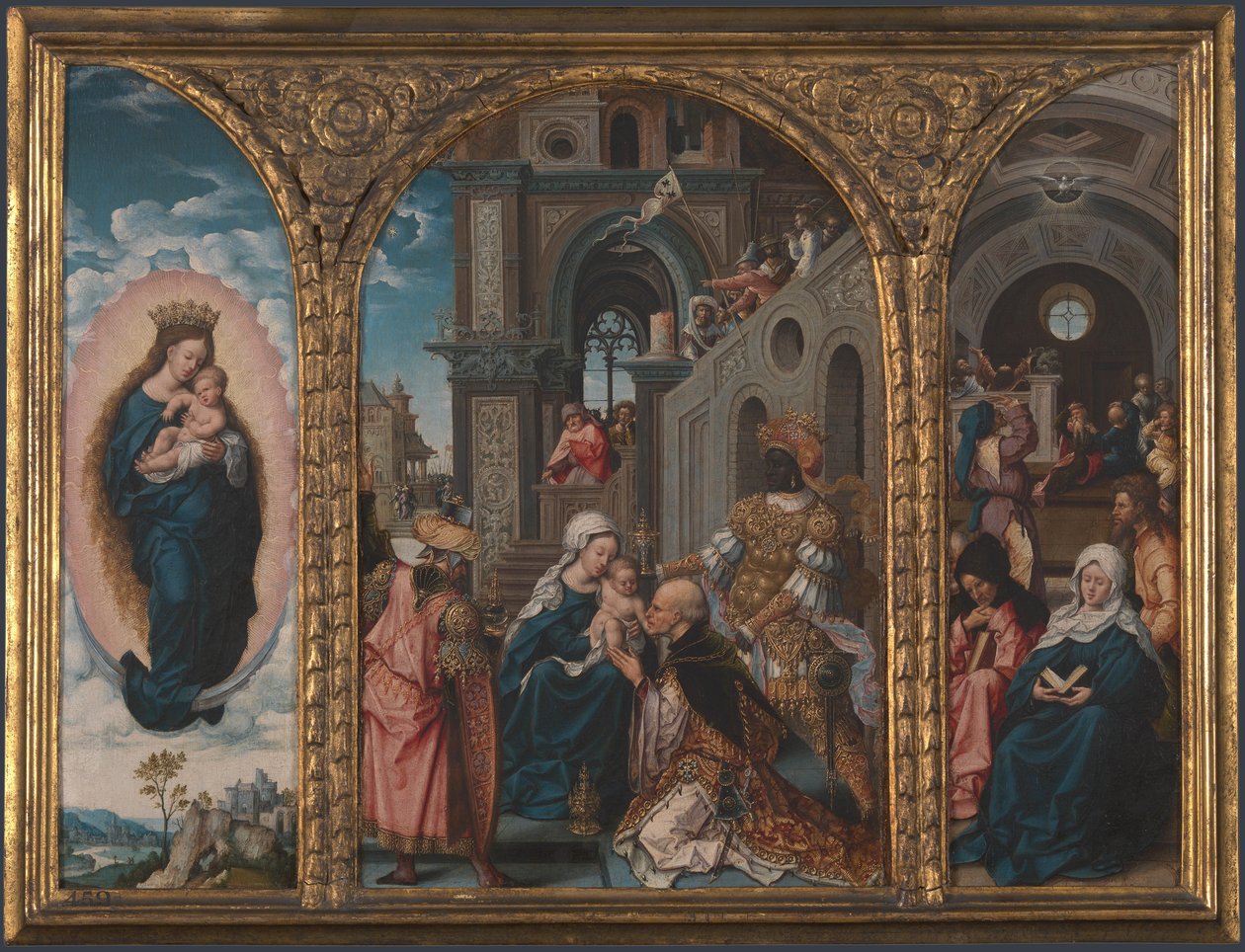 Anbetung der Könige von Workshop of Jan Gossaert