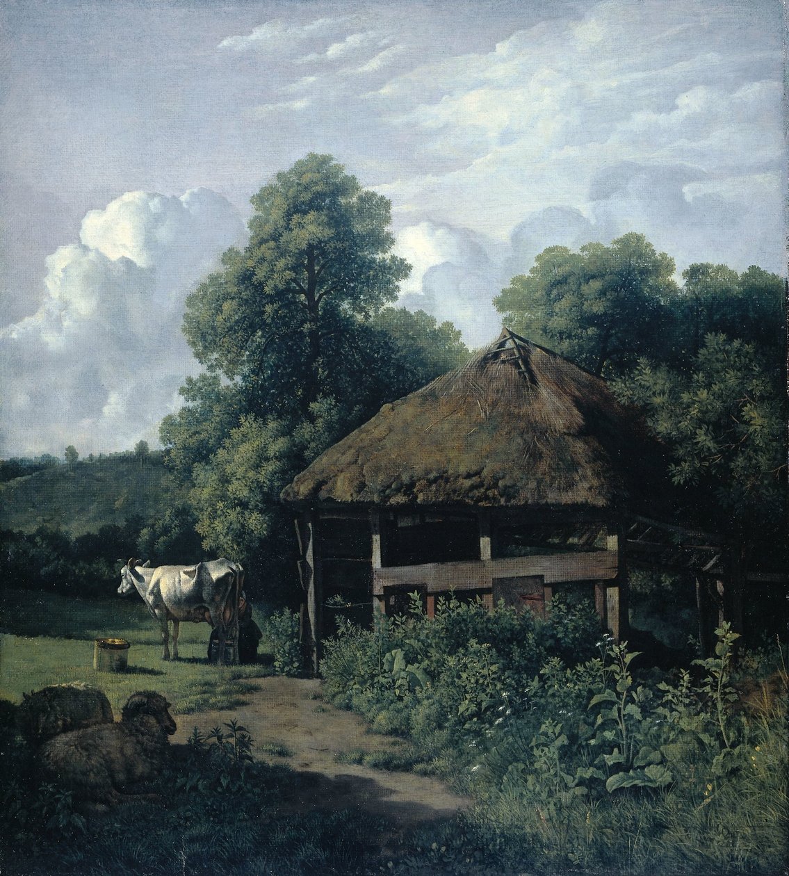 Bauernhofgebäude in Gelderland von Wouter Johannes van Troostwijk