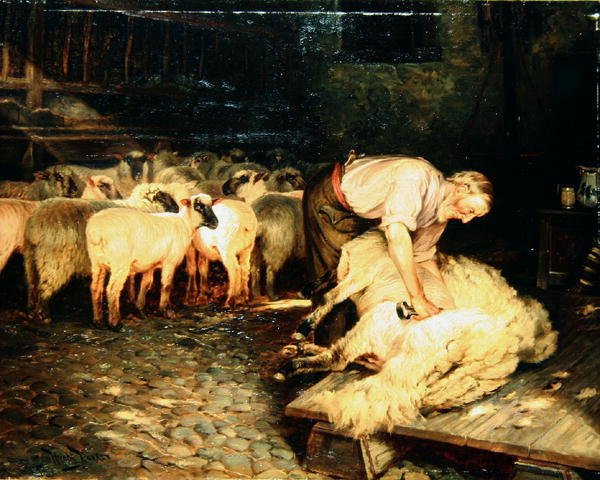 Der Scherer von Wright Barker