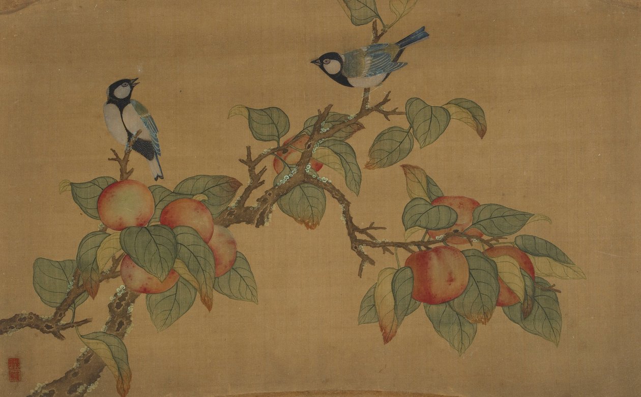 Vögel und Früchte von Wu Zhang