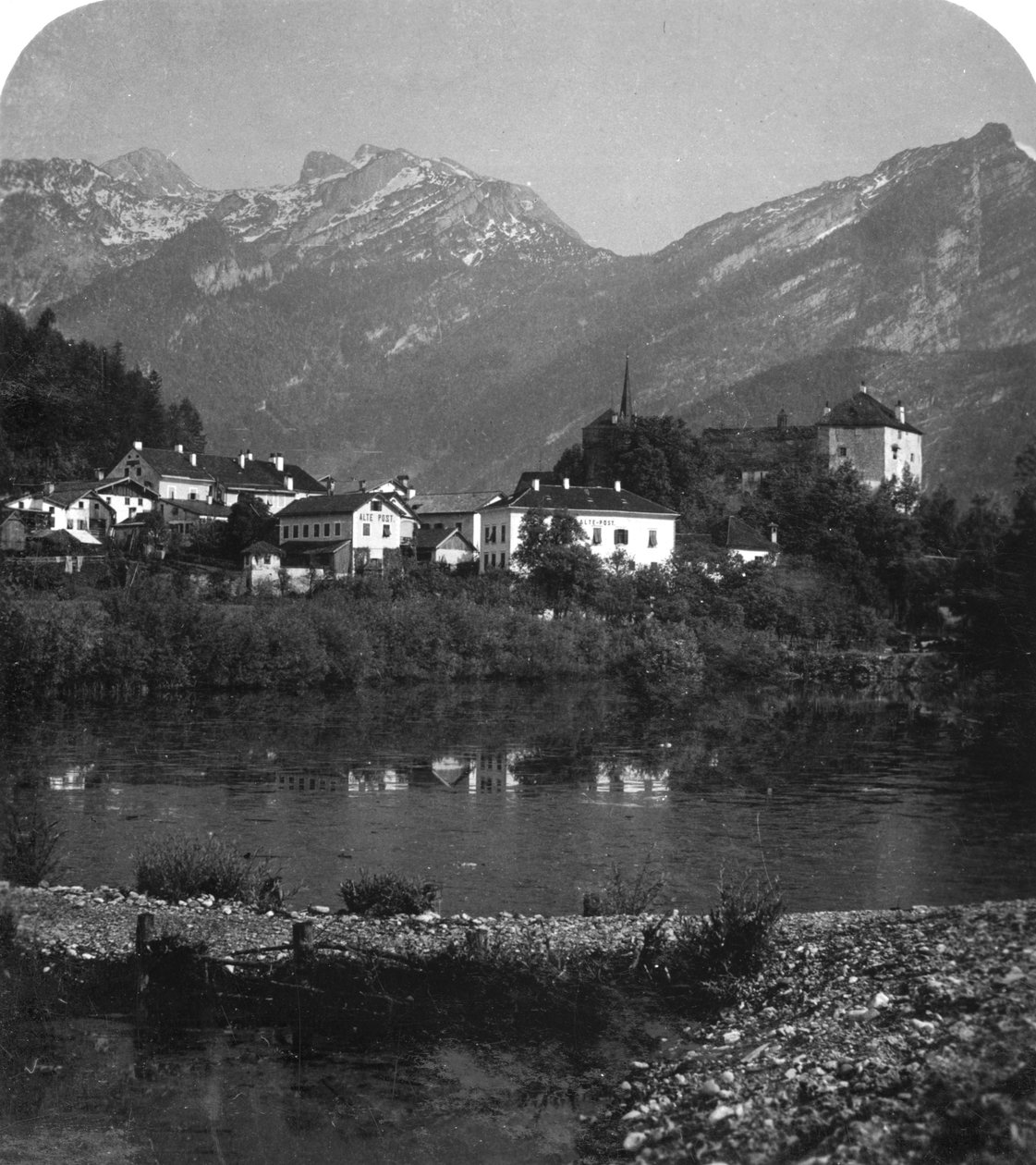 Golling und Tennengebirge, Salzburg, Österreich, ca. 1900er von Wurthle and Sons