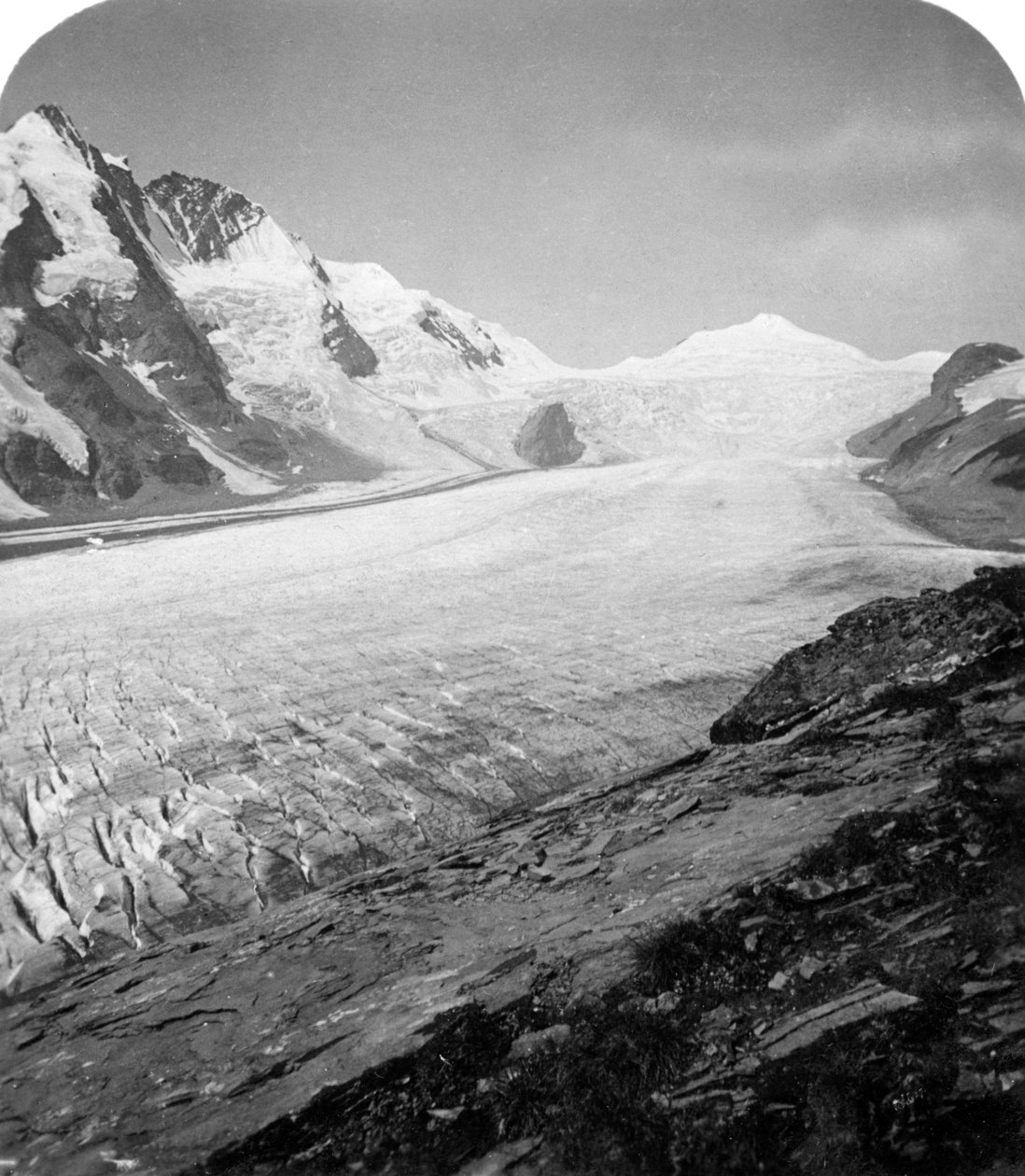 Großglockner, Hohe Tauern, Österreich von Wurthle and Sons