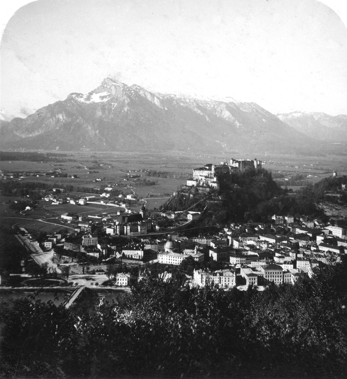 Der Kapuzinerberg, Salzburg, Österreich, ca. 1900 von Wurthle and Sons