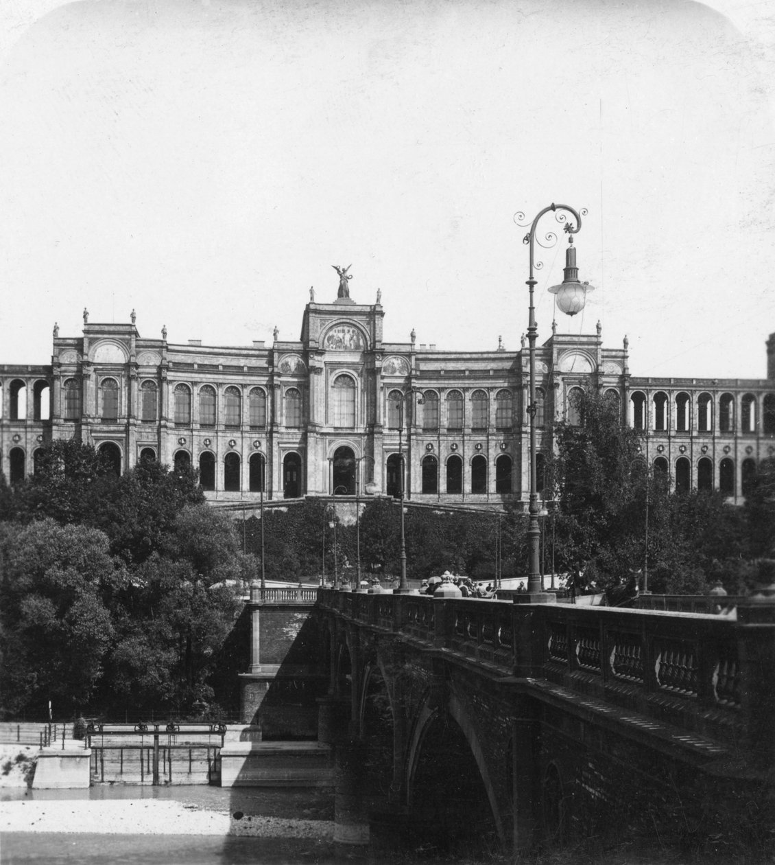 Das Maximilianeum, München, Deutschland, ca. 1900 von Wurthle and Sons