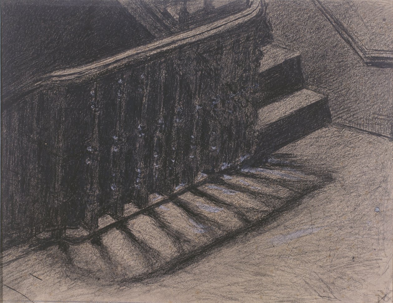 Die Treppe von Xavier Mellery