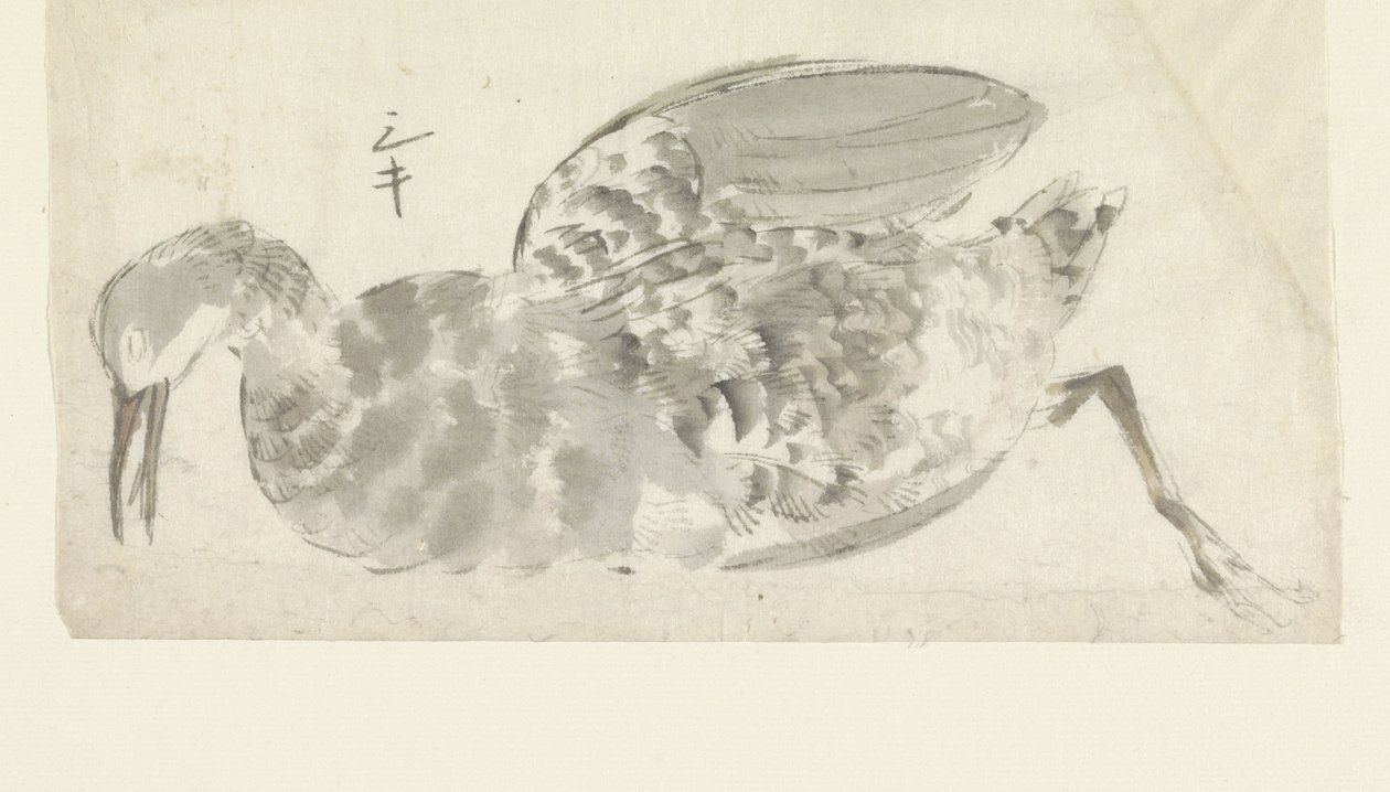 Toter Wasservogel von Yamamoto Shinryo Baiitsu (possibly)