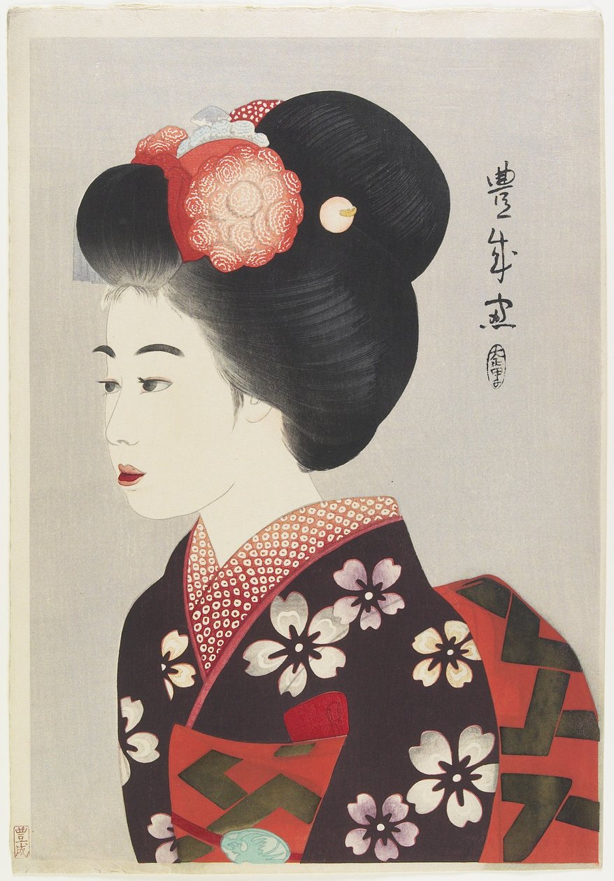 Maiko-Mädchen von Yamamura Koka