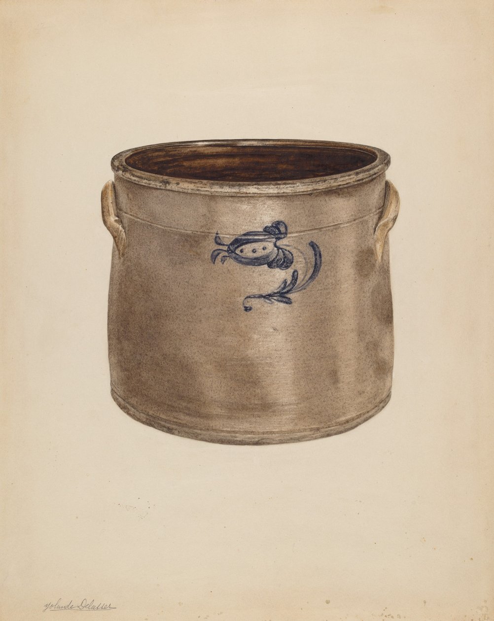 Krug von Yolande Delasser