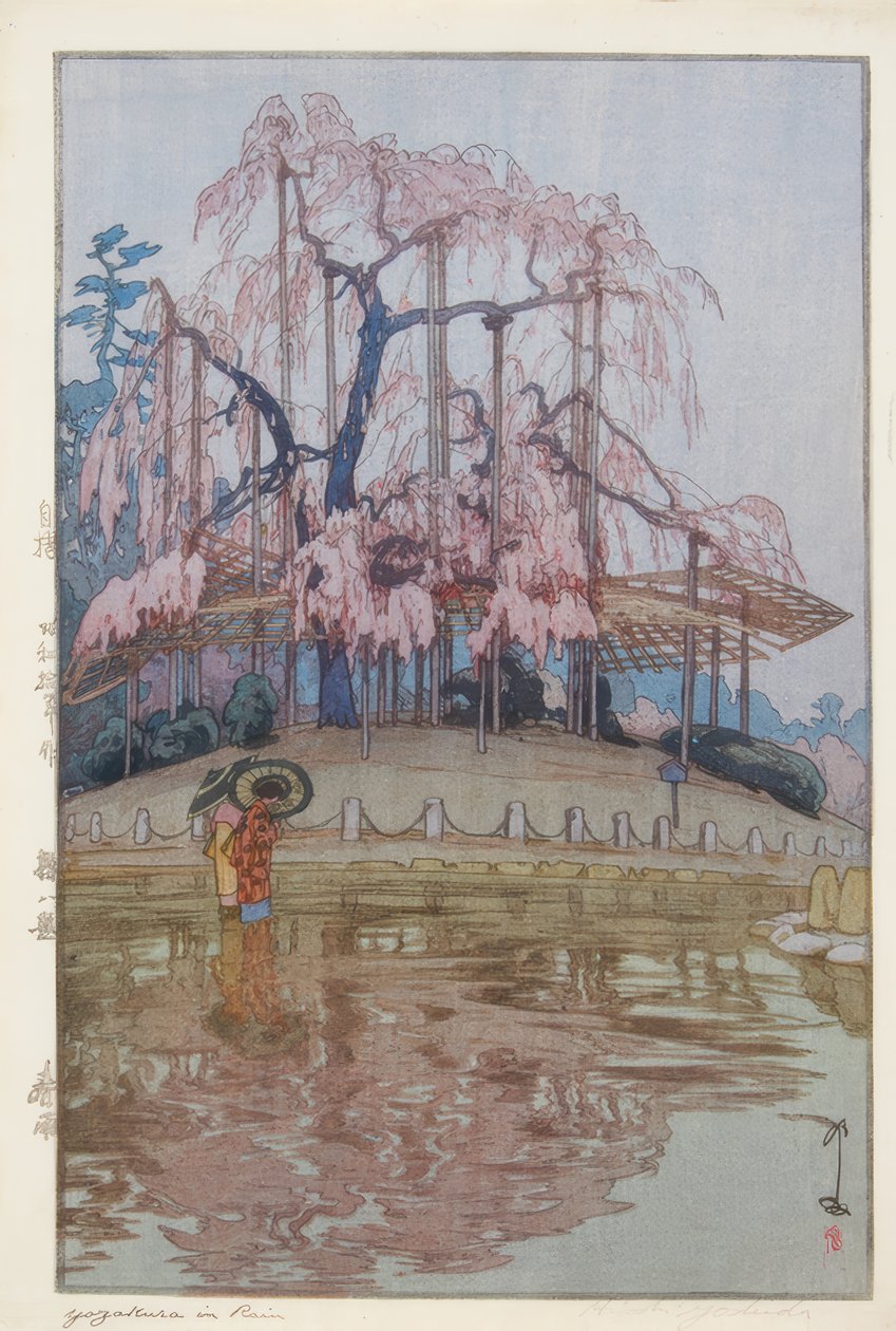 Frühlingsregen von Yoshida Hiroshi