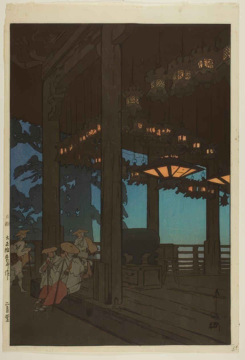 Nigatsudo-Tempel von Yoshida Hiroshi
