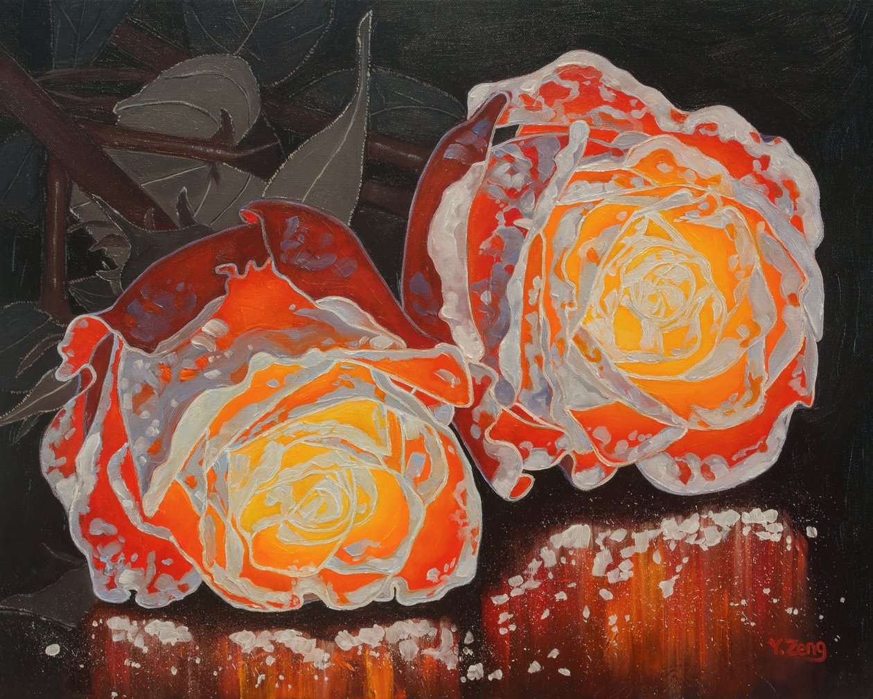 Ascherosen von Yue Zeng
