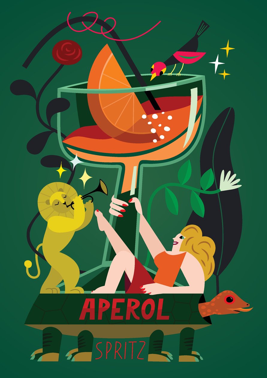 Aperol Spritz, 2017 von Yulia Drobova
