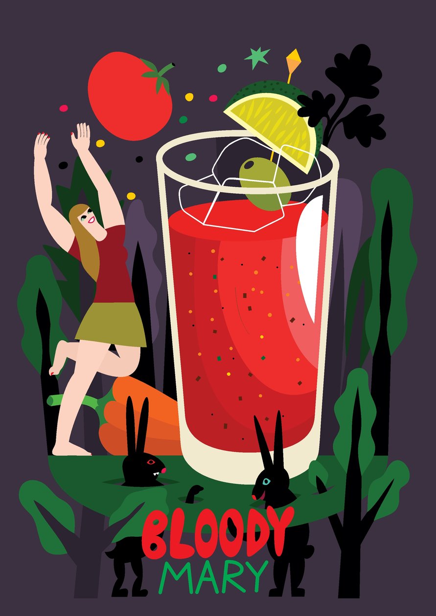 Bloody Mary, 2017 von Yulia Drobova