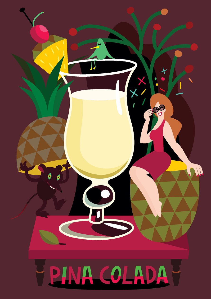 Pina Colada, 2017 von Yulia Drobova
