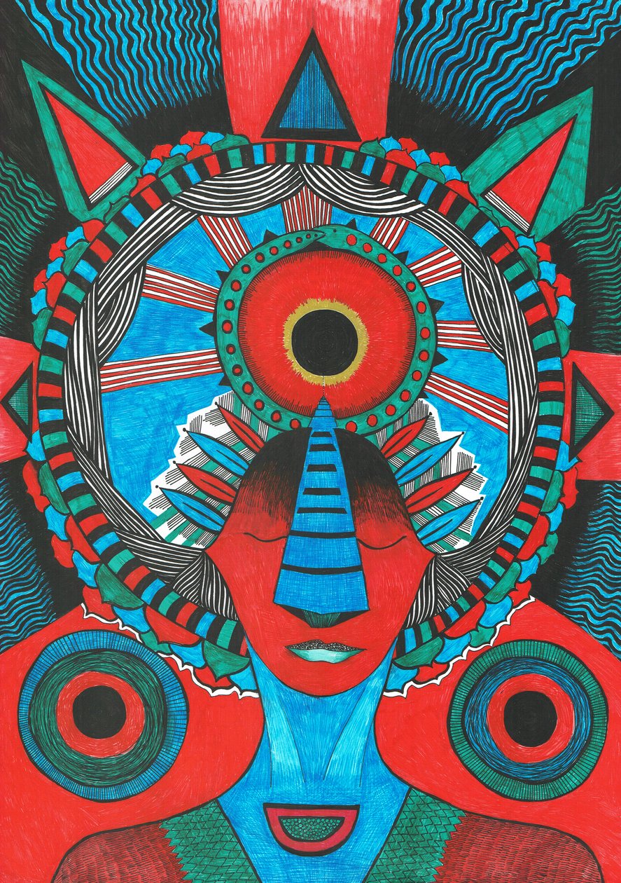 Geist Mandala von Zanara Sabina Nedelcheva Williams