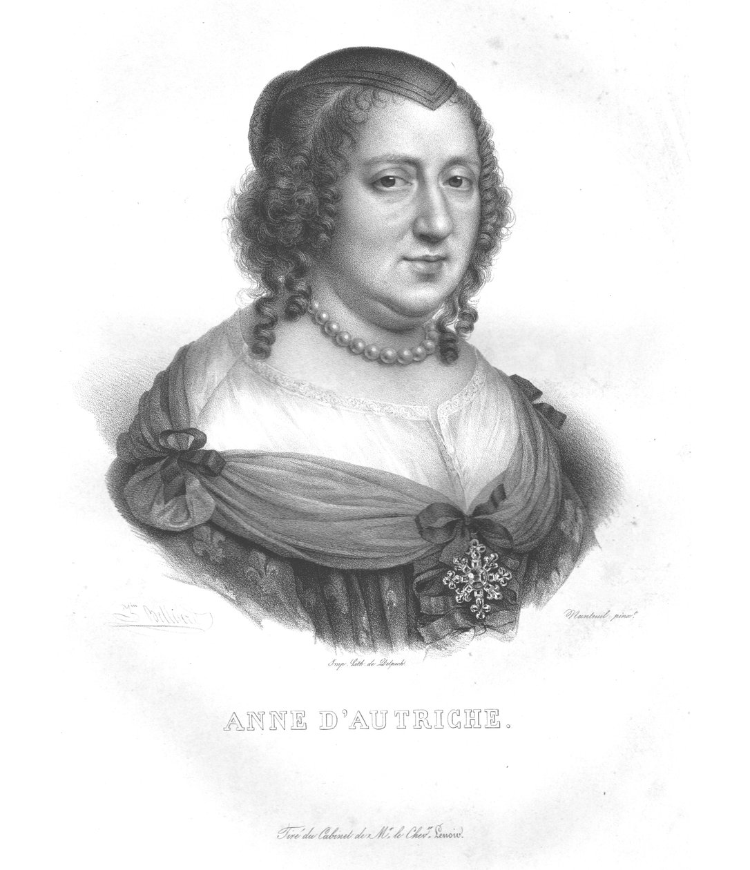 Anna von Österreich, um 1820-1840 von Zephirin Felix Jean Marius Belliard