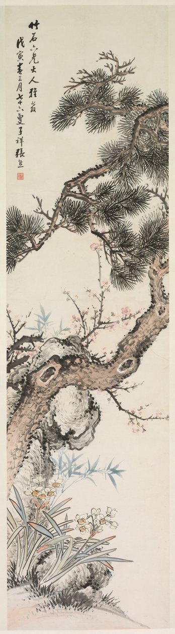 Drei Reinheiten, 1800er von Zhang Xiong