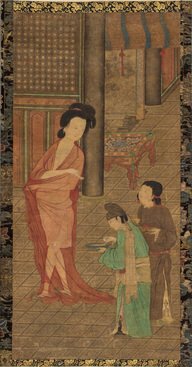 Yang Guifei nach dem Baden von Zhou Fang