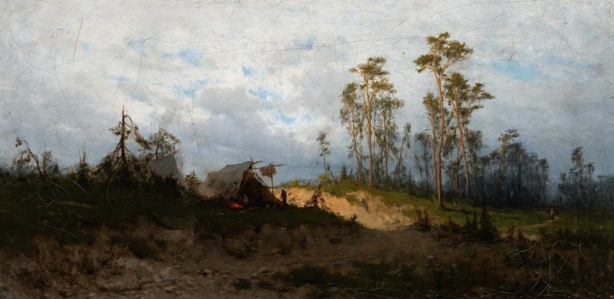 Zigeunerlager von Zygmunt Sidorowicz