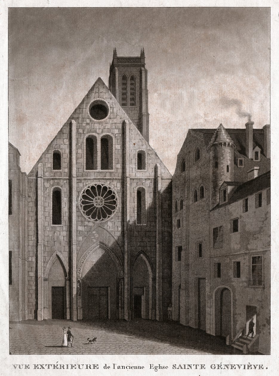 Kirche Sainte Genevieve, frühes 19. Jahrhundert von . .