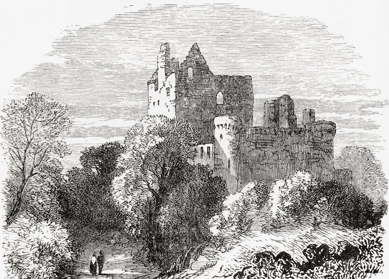 Craigmillar Castle, Edinburgh, Schottland von . .