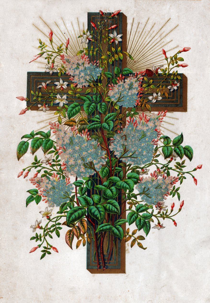 Kreuz Jesu Christi, ca. 1910 (Lithographie) von . .