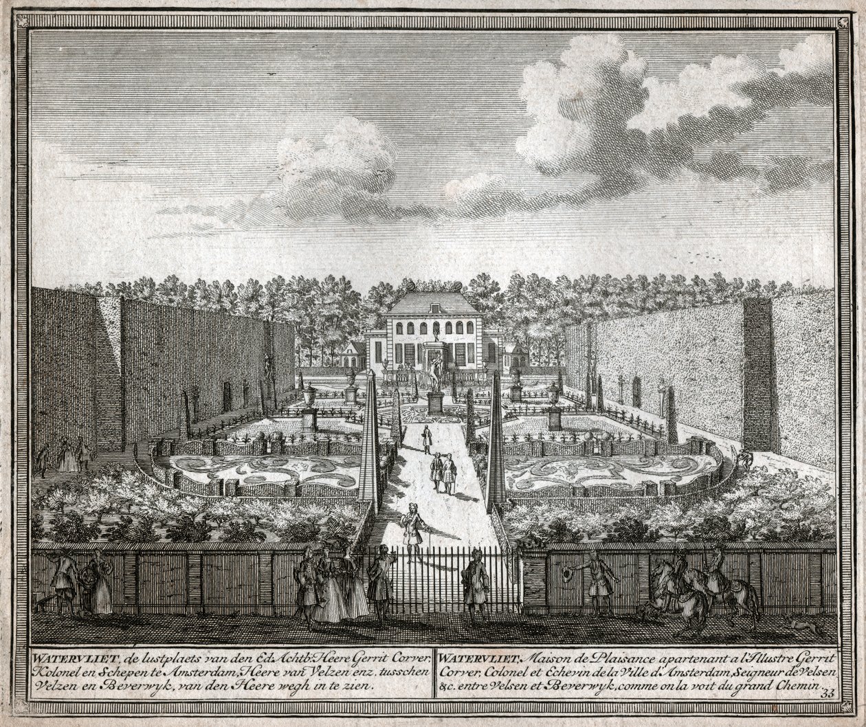 Französischer Garten von . .