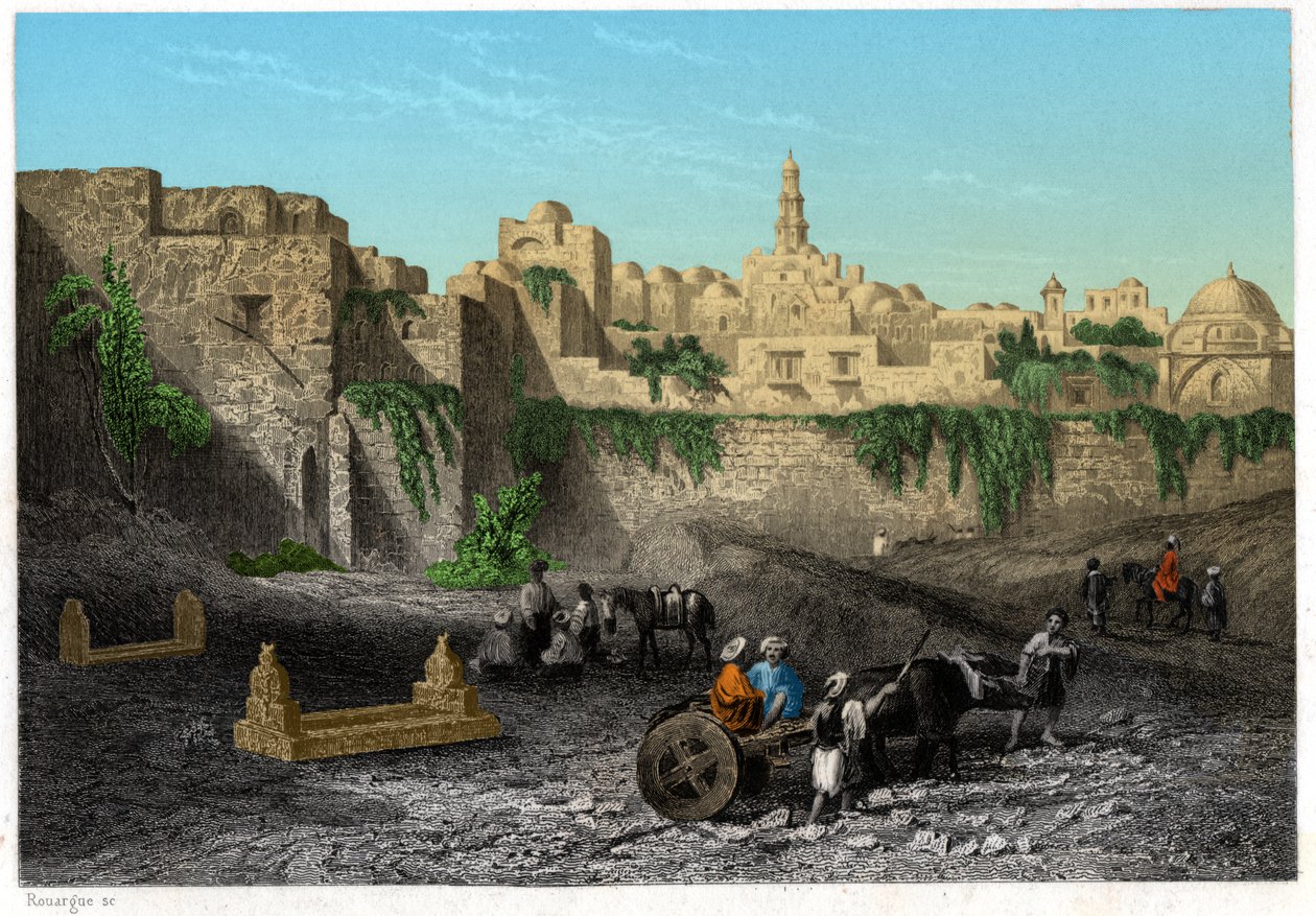 Jerusalem, Israel, ca. 1840 von . .