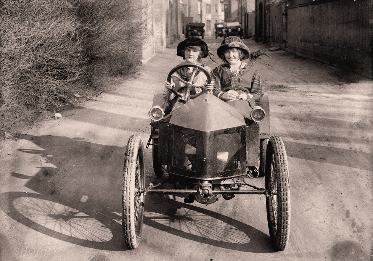 Ausfahrt, ca. 1912 von Frederick (attr. to) Barnard
