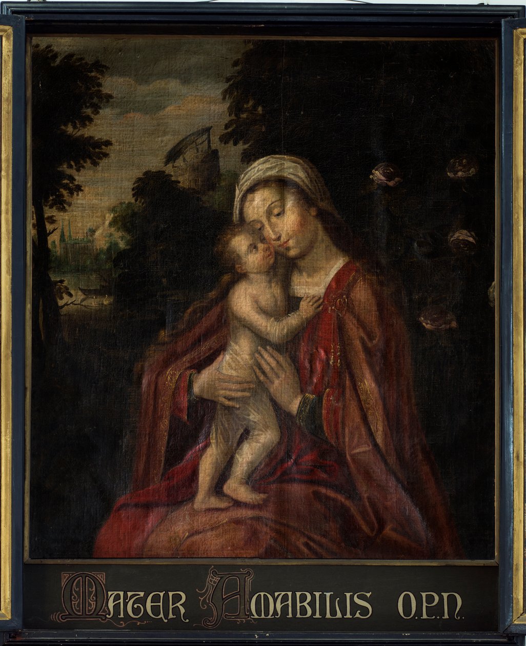 Pfarrkirche (Église Saint-Quentin). Triptychon von . .