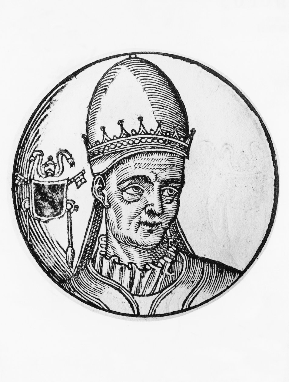 Porträt von Valentin (800-827) von William Walcutt