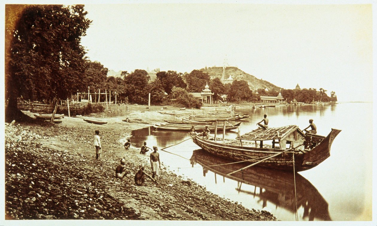 Sagain vom Flussufer von John Pardon