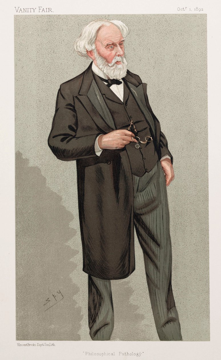 Samuel Wilks, englischer philosophischer Pathologe von Henry Charles Fehr